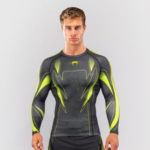 Rashguard Venum Amazonia Reborn maniche lunghe Nero-verde-Combat Arena