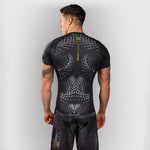 Rashguard Venum Matupa Kurzarm Schwarz-Grau-Combat Arena
