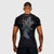 Rashguard Venum Thunder Dragon maniche corte Nero-Combat Arena