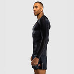 Rashguard Venum Thunder Dragon lange Ärmel Schwarz-Combat Arena