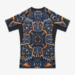 Rashguard Manto Barong kurzarm Schwarz 