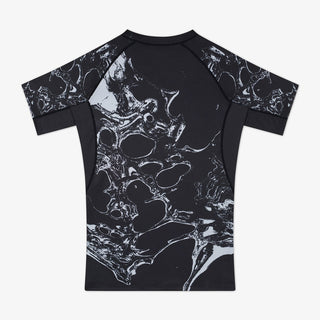 Rashguard Manto Flux Kurzarm Schwarz 