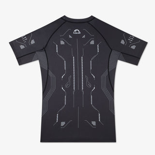 Rashguard Manto Shield Kurzarm Schwarz 