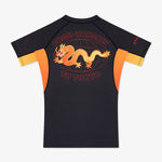 Rashguard Manto Warschau nach Tokio Kurzarm Schwarz 