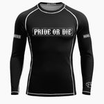 Rashguard Pride or Die Fight Club langärmlig 