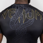 Rashguard Venum Serpenti Kurzarm Schwarz 