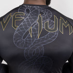 Rashguard Venum Serpenti langärmlig Schwarz 
