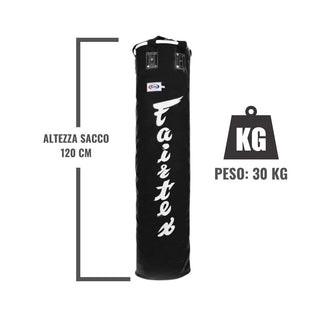 Sack Fairtex HB5 30 kg 120 cm Leer 