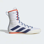 Boxschuhe Adidas Box Hog 4 Weiß-Blau 