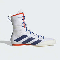 Boxschuhe Adidas Box Hog 4 Weiß-Blau 