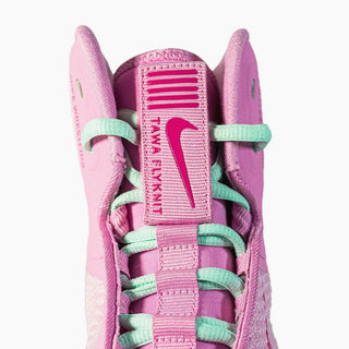 Ringerschuhe-Wrestling Nike Tawa Rosa-grün-Combat Arena