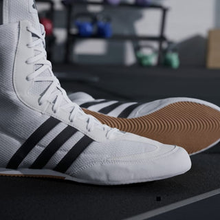 Boxschuhe Adidas Box Hog 2 Weiß-Schwarz 