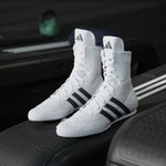 Boxschuhe Adidas Box Hog 2 Weiß-Schwarz 