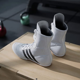 Boxschuhe Adidas Box Hog 2 Weiß-Schwarz 