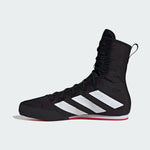 Boxschuhe Adidas Box Hog 4 Schwarz-Weiß 