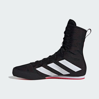 Boxschuhe Adidas Box Hog 4 Schwarz-Weiß 