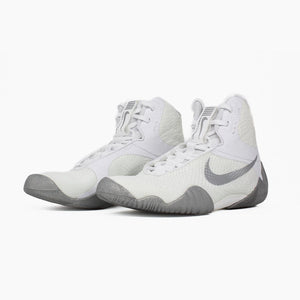 Ringerschuhe-Wrestling Nike Tawa Weiß-Silber 