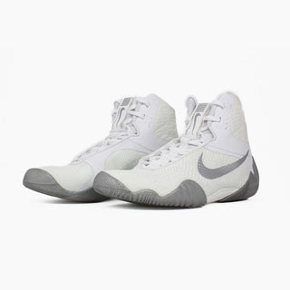 Ringerschuhe-Wrestling Nike Tawa Weiß-Silber 