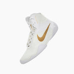 Ringerschuhe-Wrestling Nike Tawa Weiß-Gold