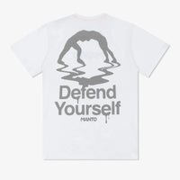 T-shirt Manto Drip weiß