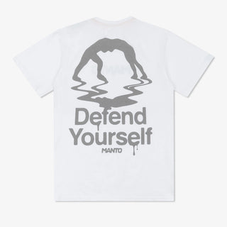 T-shirt Manto Drip weiß
