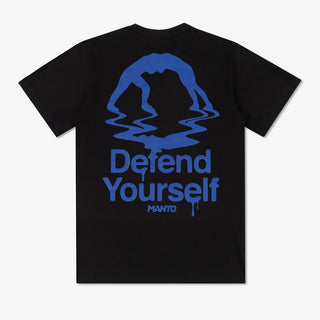 T-shirt Manto Drip schwarz