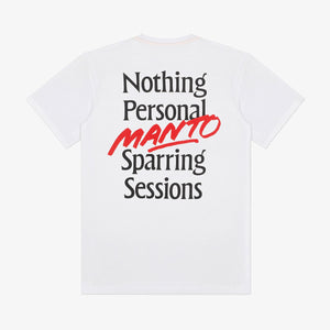 T-shirt Manto Nothing Personal Bianco-Combat Arena
