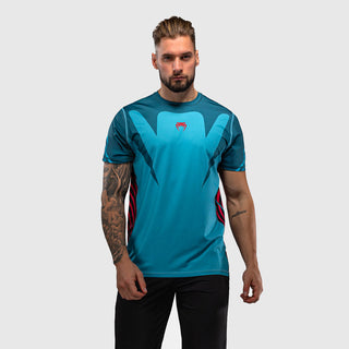 T-shirt Venum Attack 90 Dry Tech Türkis-Combat Arena