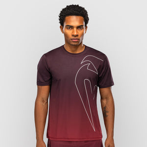 T-shirt Venum Dry Tech Giant Shift Schwarz-rot-Combat Arena