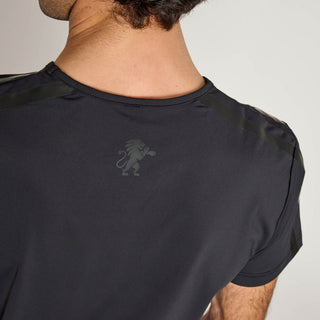 T-shirt tecnica Leone Black Lion ABX310 Nero-Combat Arena