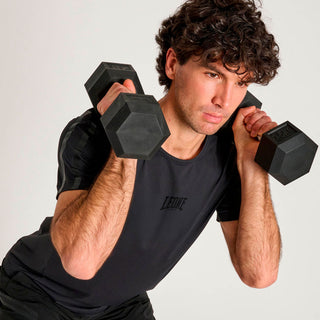 T-shirt tecnica Leone Black Lion ABX310 Nero-Combat Arena