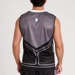 T-shirt Technik Tanktop WAKO Leone AB995 Schwarz-Combat Arena