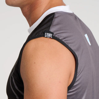 T-shirt Technik Tanktop WAKO Leone AB995 Schwarz-Combat Arena
