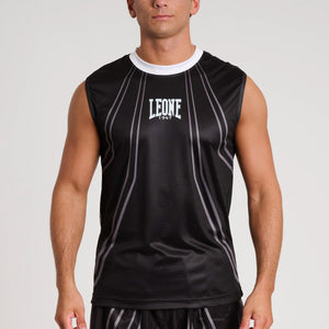 T-shirt Technik Tanktop WAKO Leone AB995 Schwarz-Combat Arena