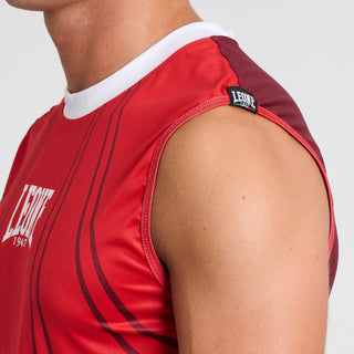 T-shirt Technik Tanktop WAKO Leone AB995 Rot-Combat Arena
