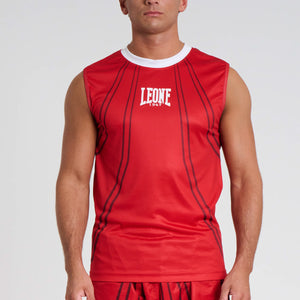 T-shirt Technik Tanktop WAKO Leone AB995 Rot-Combat Arena