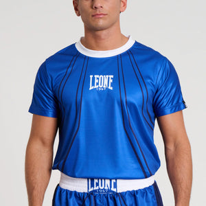 T-shirt Technik WAKO Leone AB994 Blau-Combat Arena