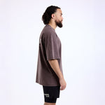 T-shirt Boxraw Sparring Club Oversize Braun 