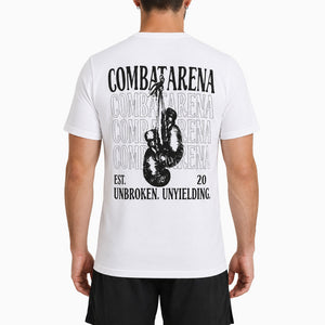 T-shirt Combat Arena Ungebrochen Weiß 