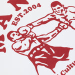 T-shirt Manto Weißer Boxeo 