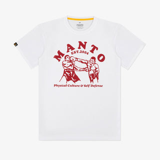 T-shirt Manto Weißer Boxeo 