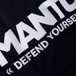 T-shirt Manto Schriftzug Defend