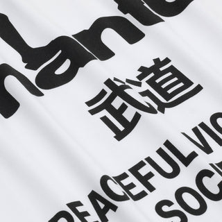 T-shirt Manto Society Weiß 