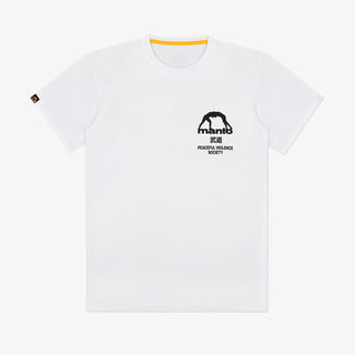 T-shirt Manto Society Weiß 