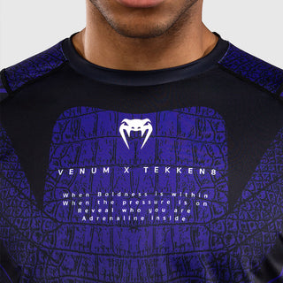 T-shirt Venum Dry Tech Tekken 8 Kazuya Schwarz-violett 