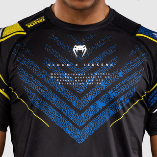 T-shirt Venum Dry Tech Tekken 8 King Schwarz-gelb 
