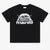 T-shirt oversize Manto Treasure Zone Schwarz 