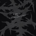 T-shirt oversize Manto Treasure Zone Schwarz 