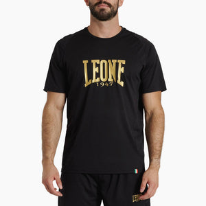 T-shirt Technik Leone DNA Logo ABX718 Schwarz 