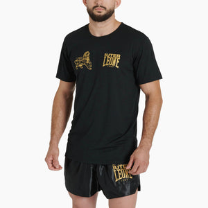 T-shirt Technik Leone IUTER AB03IU Schwarz 